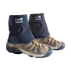 Leg Shield Polainas bajas diseño de gancho y bucle para_1