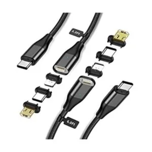 Cable magnético USB C a C 3 en 1 cable de carga YKZ_1