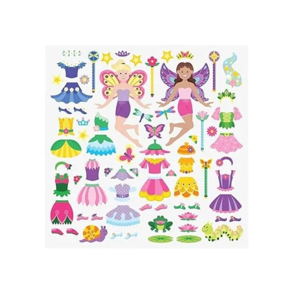 Melissa Doug Puffy Sticker Playset Mermaid 65_5