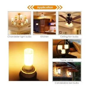 Bombilla LED E11 de 75 W 100 W halógenas de repuesto_5