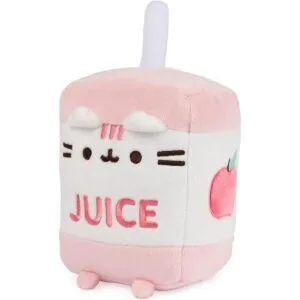 GUND Pusheen Caja de jugo de peluche para gatos de 8 años_4