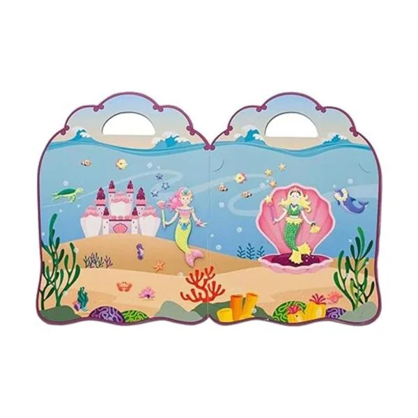 Melissa Doug Puffy Sticker Playset Mermaid 65_6
