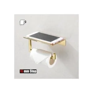 JQK Estante de papel higiénico soporte de rollo de_5