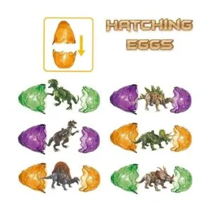 12 figuras de acción de dinosaurio 3D de lujo_3