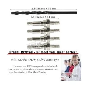 RCMYou Actualizaciones de amortiguador para Arrma 6S BLX_6