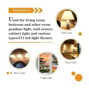 Bombilla LED E11 de 75 W 100 W halógenas de repuesto_4