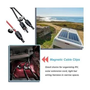 SKNOOY Clips magnéticos para cables ganchos magnéticos_2