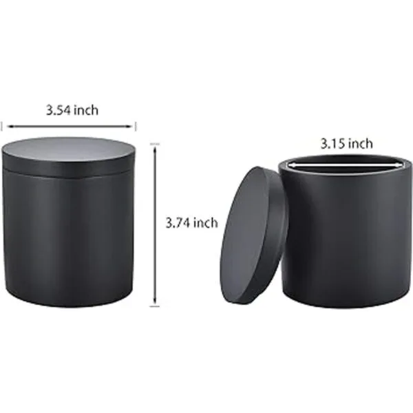 Rzoeox Soporte para hisopos de algodón con tapa soporte_6