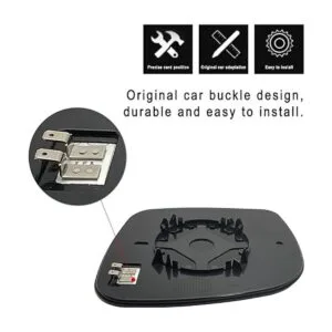 Espejo calefactado con vista lateral del pasajero de_4