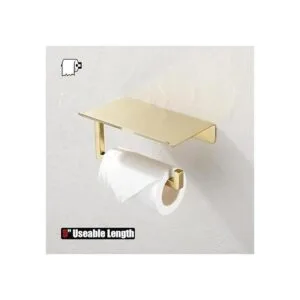 JQK Estante de papel higiénico soporte de rollo de_6