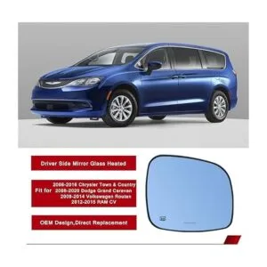 Espejo calefactado con vista lateral del pasajero de_2