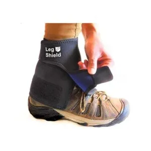 Leg Shield Polainas bajas diseño de gancho y bucle para_2