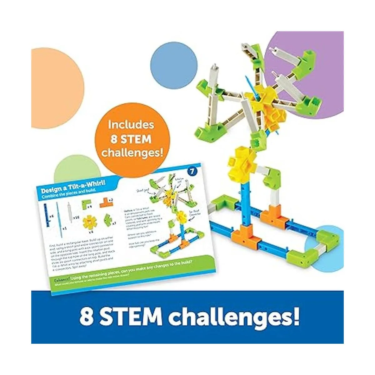Learning Resources STEM Explorers Motioneering 56 piezas_3