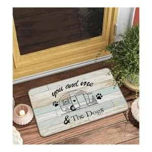 MIXDING You and Me and The Dogs Tapete para puerta de_2