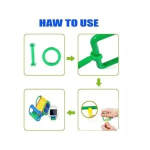 JUANYUE Juego de 500 barras de construcción de juguetes de_3