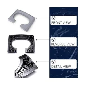 Almohadilla de repuesto para portavasos de consola central_3