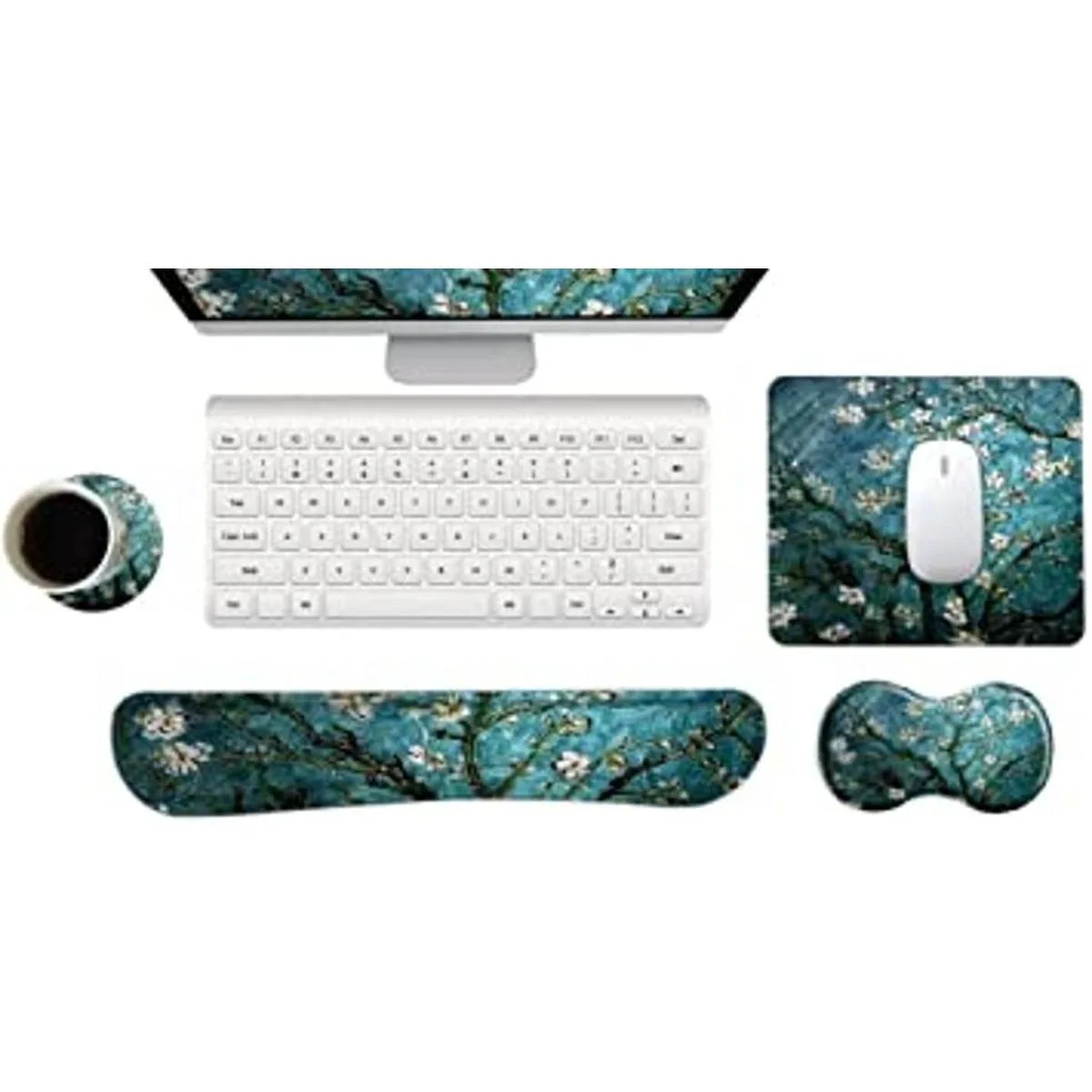 ArtSo Juego de reposamuñecas para el teclado y_1