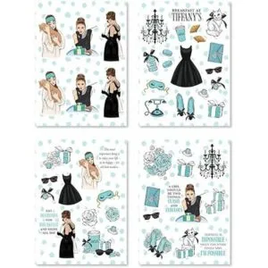 Llamando al desayuno en los fanáticos de Tiffany Decora_4