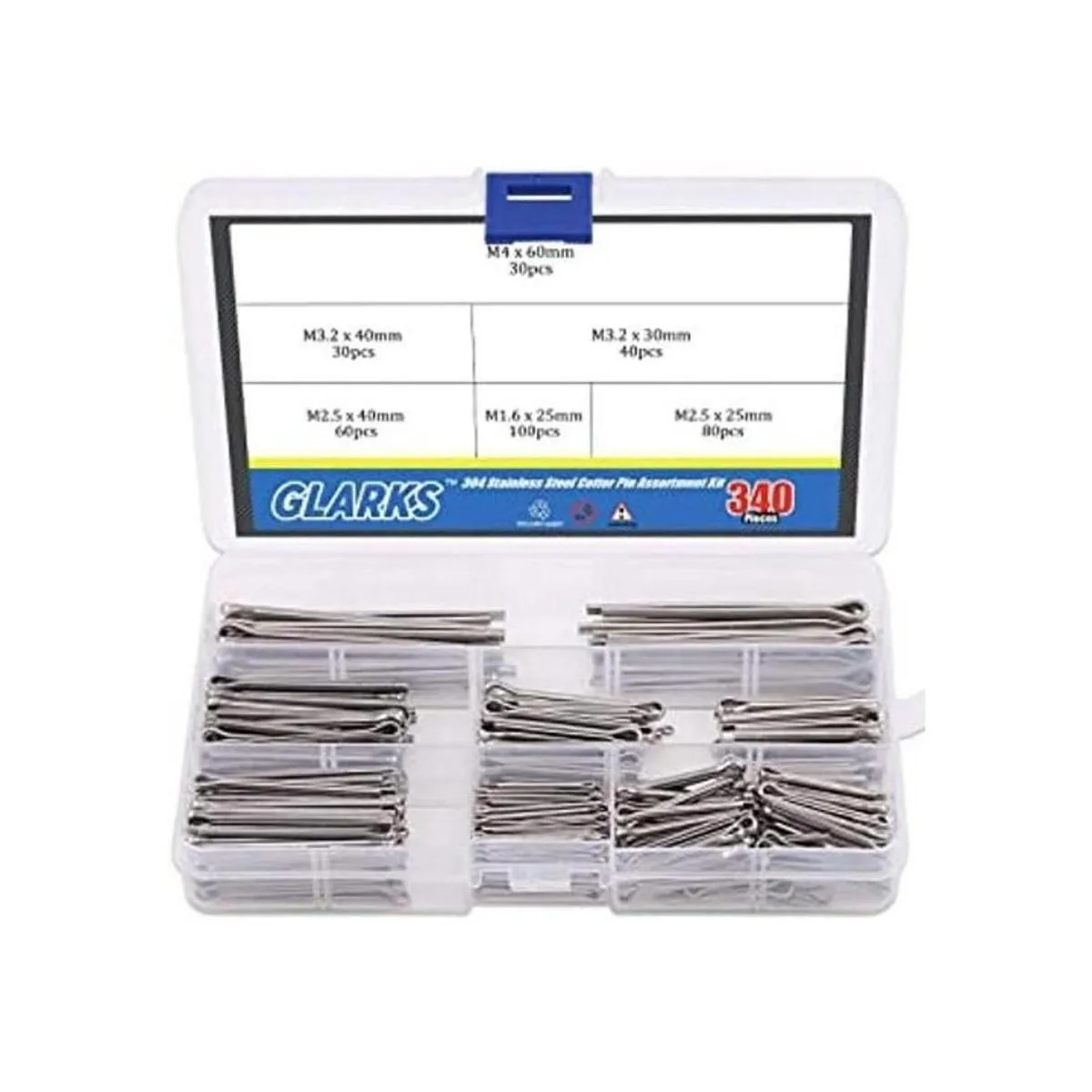 Glarks Kit surtido de llaves de acero inoxidable 304 de_1