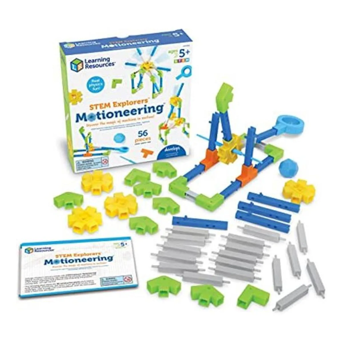 Learning Resources STEM Explorers Motioneering 56 piezas_1