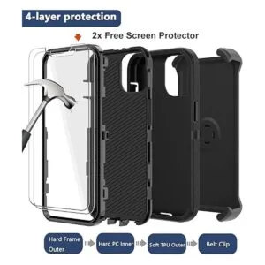 RubCase Funda para iPhone 14 Plus 6.7 pulgadas con funda_3