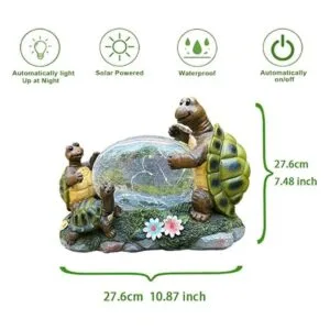 Decoración de luz solar para jardín al aire libre con_2