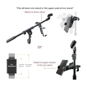 AccessoryBasics Music Boom soporte para micrófono y_3