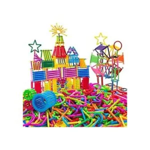 JUANYUE Juego de 500 barras de construcción de juguetes de_1