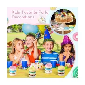 Paquete de 20 bolas de estrés de rosquilla arcoíris para_4