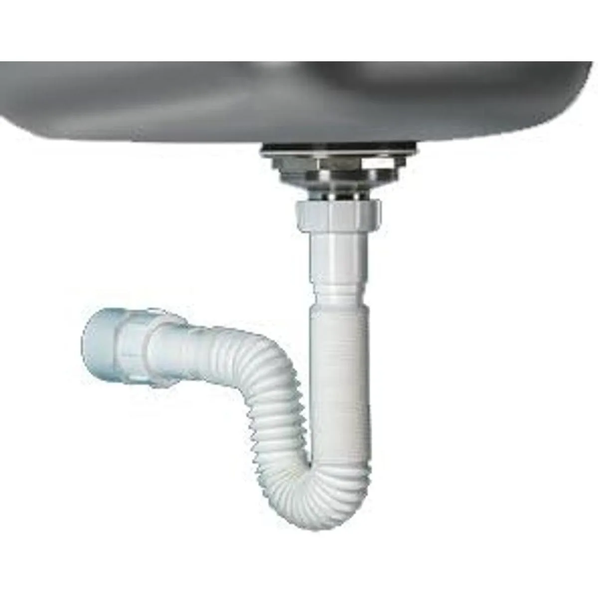 EasyDrain Ref. 510 Sifón para fregadero con forma de P_3