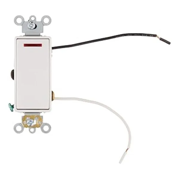 Leviton 56382W 20 amperios 120 voltios Decora Plus luz_2
