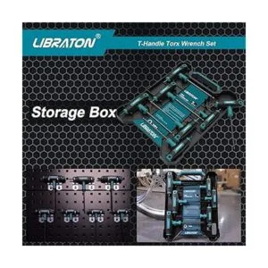 Libraton Juego de llaves Torx de mango en T diseño de dos_3