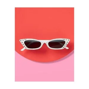 xo Fetti Gafas de sol blancas con ojos de gato Regalo_2
