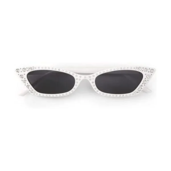 xo Fetti Gafas de sol blancas con ojos de gato Regalo_1