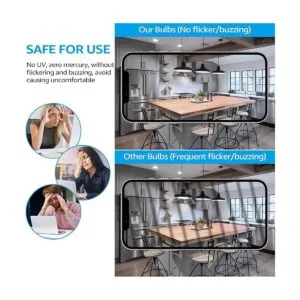 TORCHSTAR Paquete de 12 bombillas LED A19 equivalente a 60_3