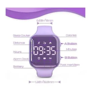 Reloj LED multifunción para niños reloj digital_5