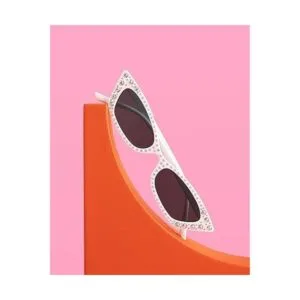 xo Fetti Gafas de sol blancas con ojos de gato Regalo_5
