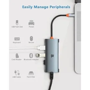 Tiergrade Hub USB C adaptador USB C a 3 USB 3.1 y_5