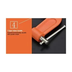Edward Tools Abrazadera C de acero resistente de 8_7