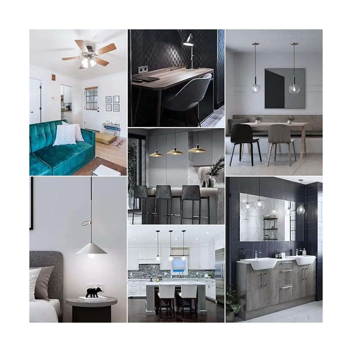 TORCHSTAR Paquete de 12 bombillas LED A19 equivalente a 60_6