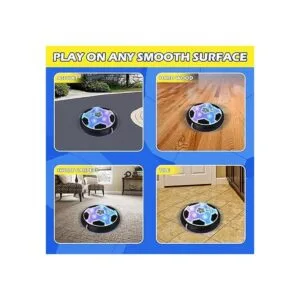 Juego de 2 juguetes de fútbol Hover idea de regalo para_6