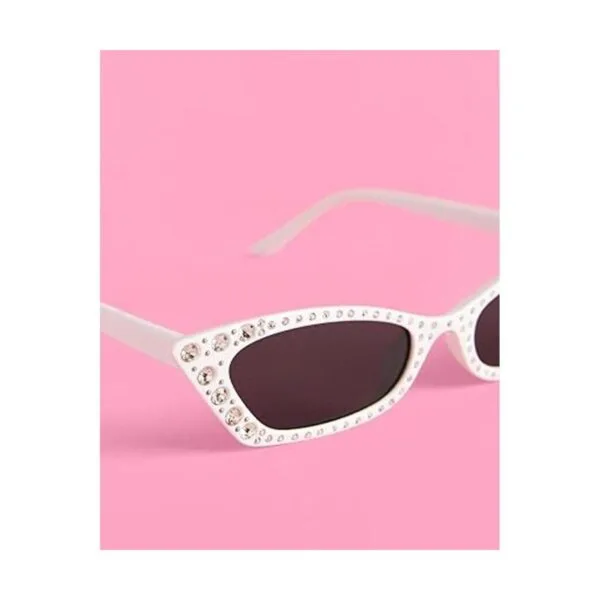 xo Fetti Gafas de sol blancas con ojos de gato Regalo_6
