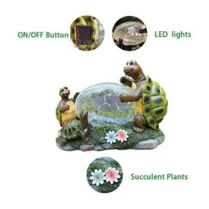 Decoración de luz solar para jardín al aire libre con_5