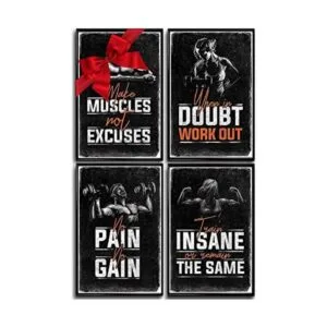 Pósters de gimnasio para decoración de gimnasio en casa_1