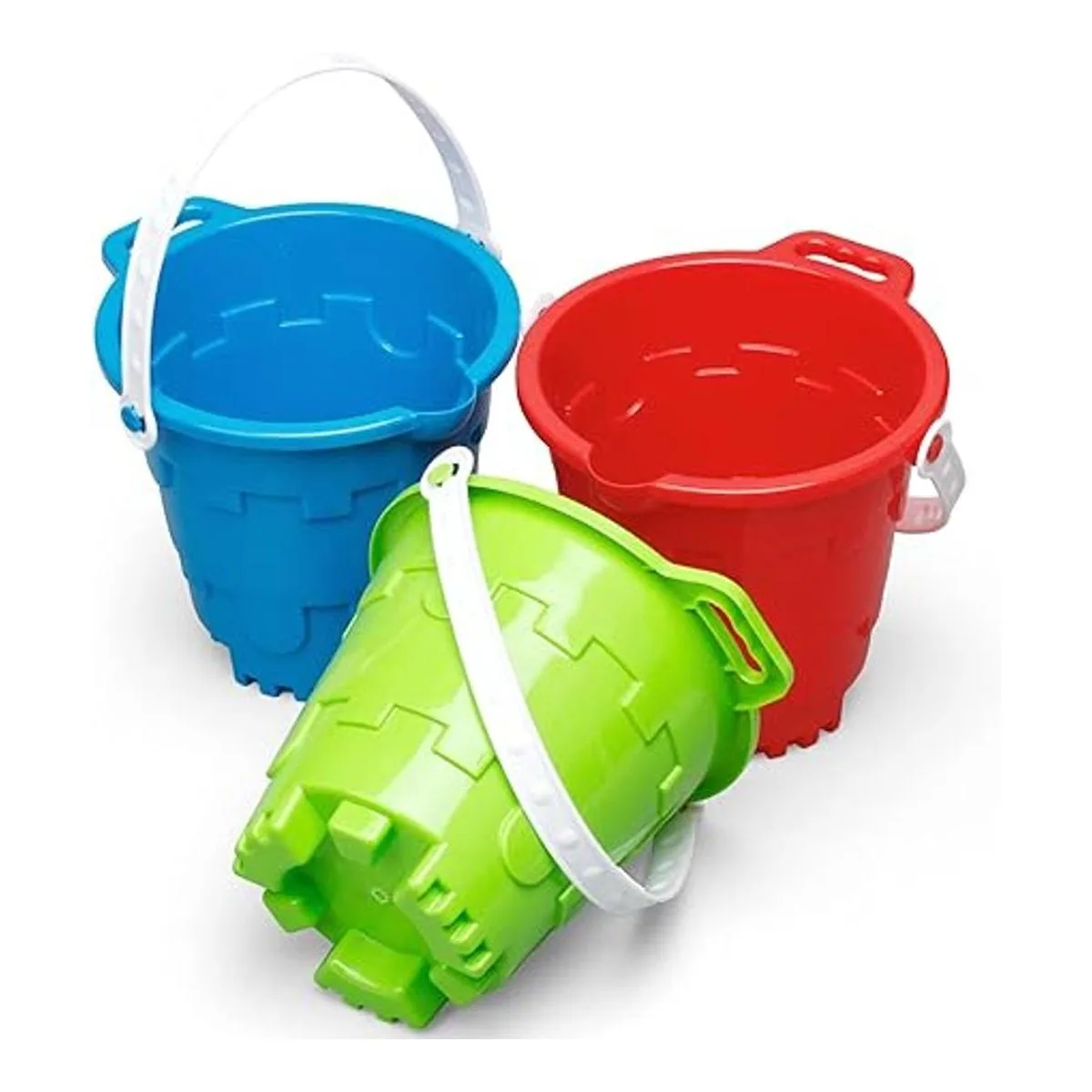 Dilabnda Equipo de playa cubos de plástico para castillo_7