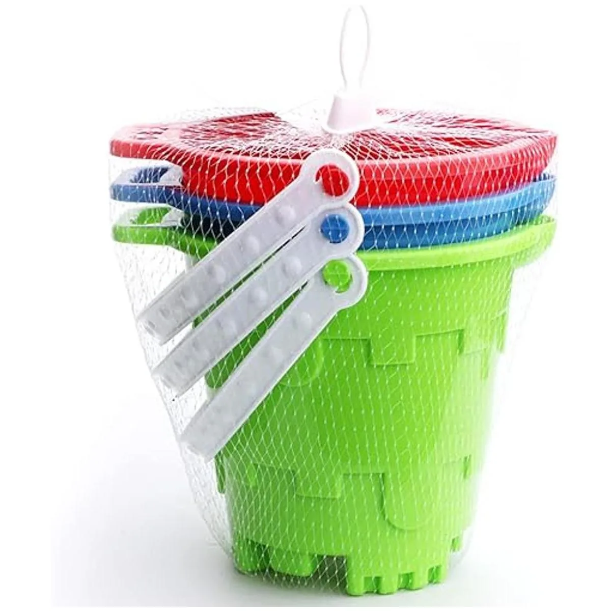 Dilabnda Equipo de playa cubos de plástico para castillo_2