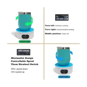 Soporte de exhibición giratorio motorizado soporte de_2