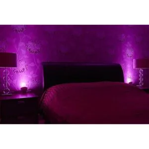 Auraglow Plugin GU10 Lámpara de pared con foco elevable_4