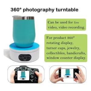 Soporte de exhibición giratorio motorizado soporte de_4