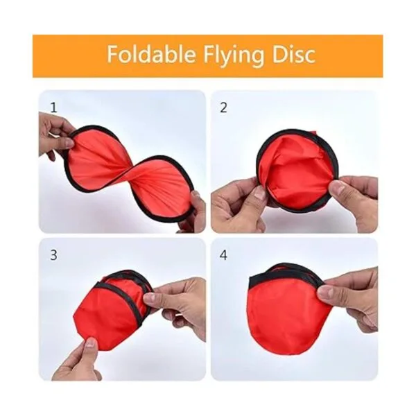 Mototo Juego de 30 ventiladores plegables de disco volador_4